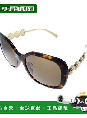 自营Versace Women's VE_4375F_108/73_53mm Sunglasses - brown