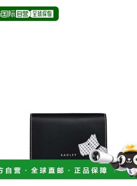 自营radleyFace To Face - Check Medium Flapover Wallet - blac
