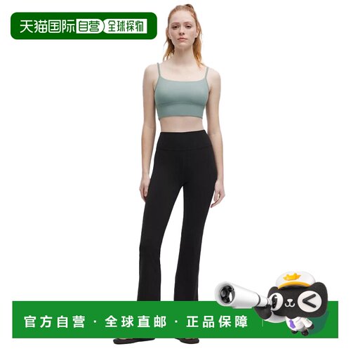自营  lululemon露露乐蒙Groove Nulu女款修身休闲裤紧身裤喇叭裤