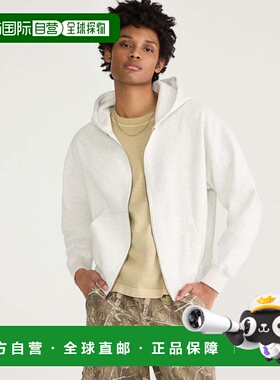 自营Aeropostale Cloud Soft Boxy Full-Zip Hoodie - lightest h