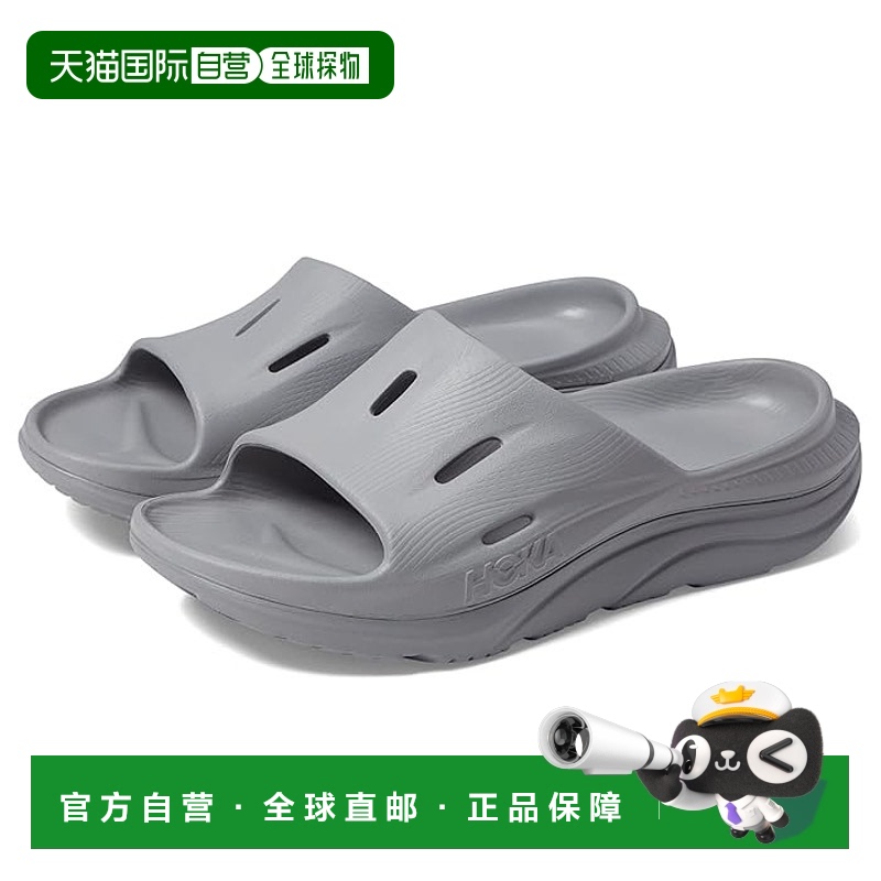 1h可退 香港直邮潮奢 Hoka One One 男士 Ora Recovery 3 凉拖凉