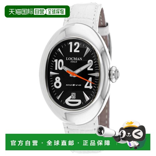 自营Locman Women's Classic Black Dial Watch - black 美国奥莱