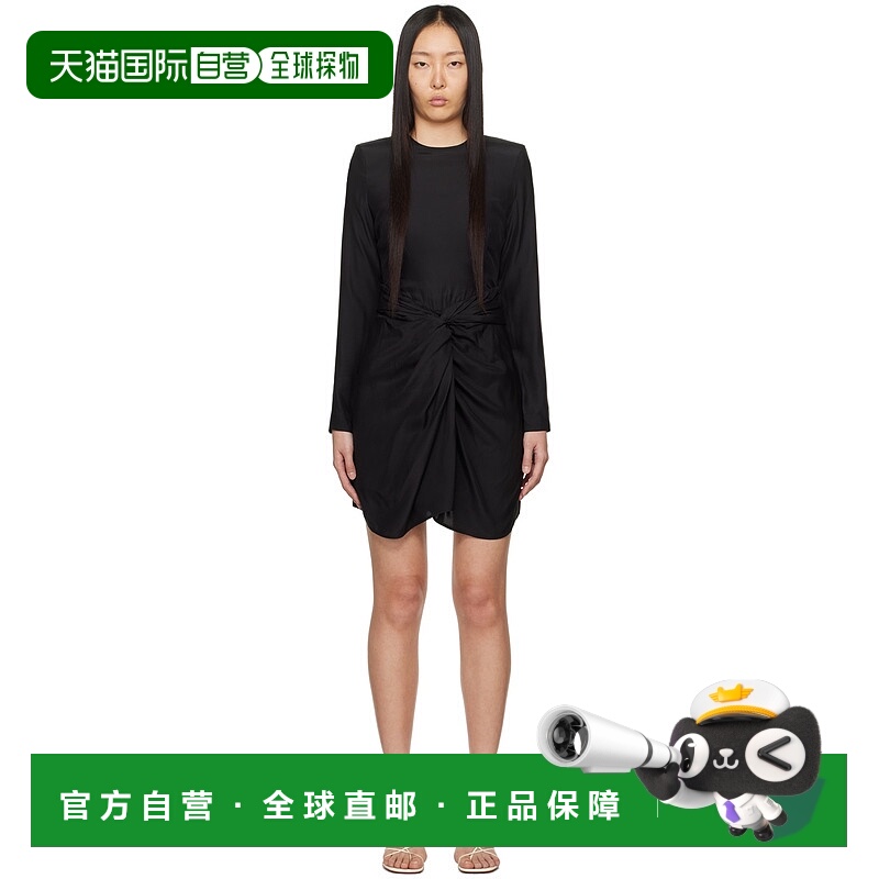 1h可退 香港直邮潮奢 GAUGE81 女士 黑色 Izu 连衣裙 124218