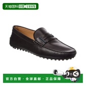 sTOD 城市Gommino皮革Loafer 黑色 自营tod 美国奥莱直发乐福鞋