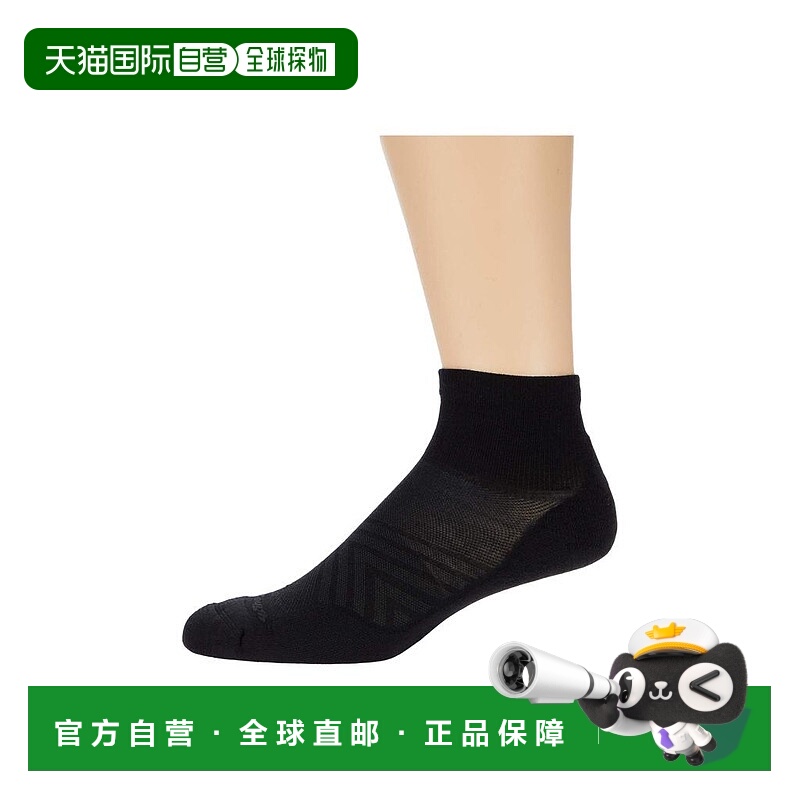 1h可退 【美国直邮】Darn Tough Vermont|Run 1/4 轻型带缓冲垫