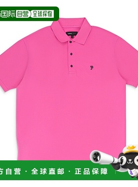 自营 purple brandPIQUE针织粉色POLO衫-粉红色 美国奥莱直发