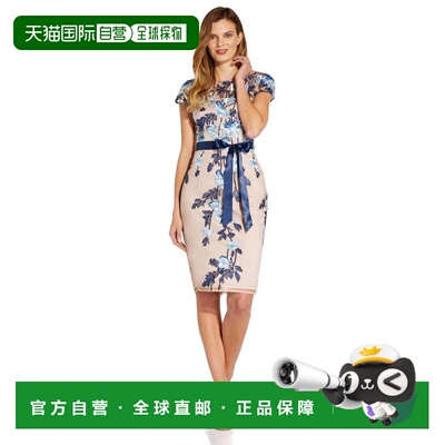 1h可退 【美国直邮】adrianna papell 女士 连衣裙