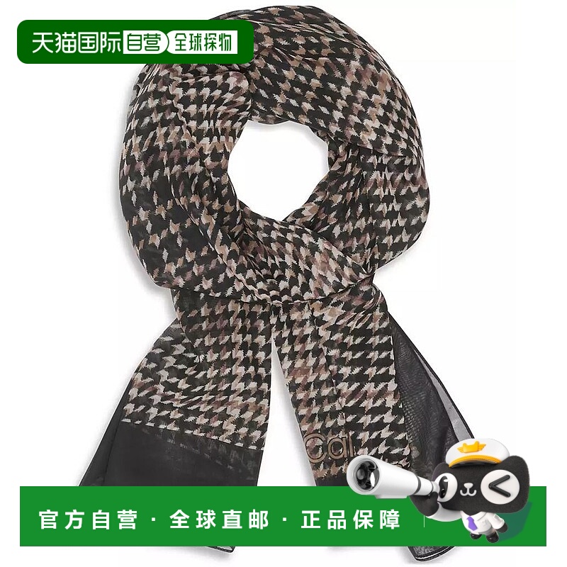 1h可退 【美国直邮】calvin klein 女士 围巾披肩经典配饰