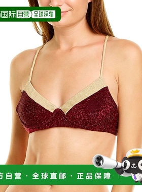 自营 PQ Swim Evie 钢托上衣 - 红色 美国奥莱直发性感比基尼