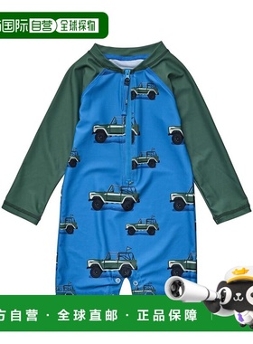 自营Snapper Rock Surf Safari 防晒衣 - 蓝色 美国奥莱直发