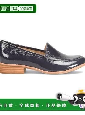 自营Sofft Napoli Patent Loafer - midnight navy 美国奥莱直发