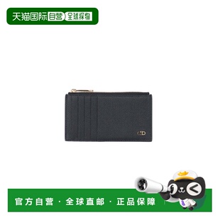 自营ferragamo“Gancini” 持卡人-黑色 美国奥莱直发卡包