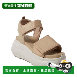 自营Dearfoams Women's Odell Platform Sandal - latte 美国奥莱