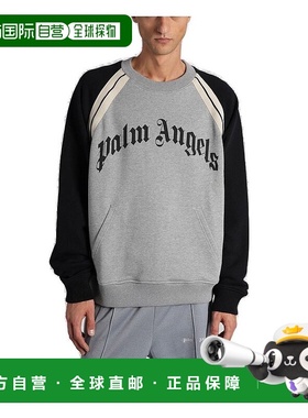 1h可退 香港直邮潮奢 Palm Angels 棕榈天使 男士 灰色 Curved Lo