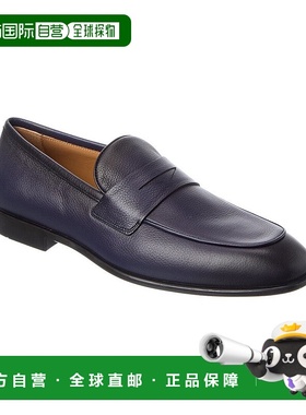 自营salvatore ferragamoFerragamo Funes Leather Loafer - blue