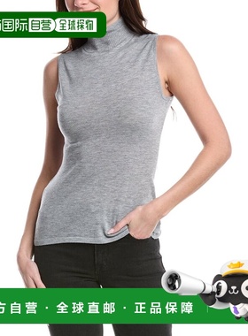 自营DL1961 Turtleneck Wool-Blend Sweater - grey 美国奥莱直发