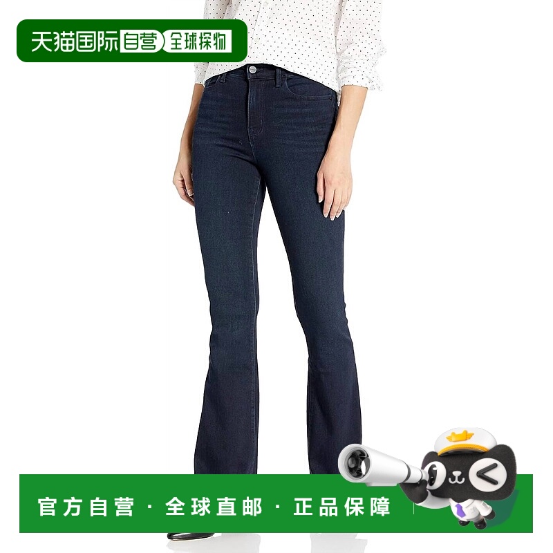 自营 sanctuaryHigh Rise Nighthawk Demi Boot Flare Jeans In D