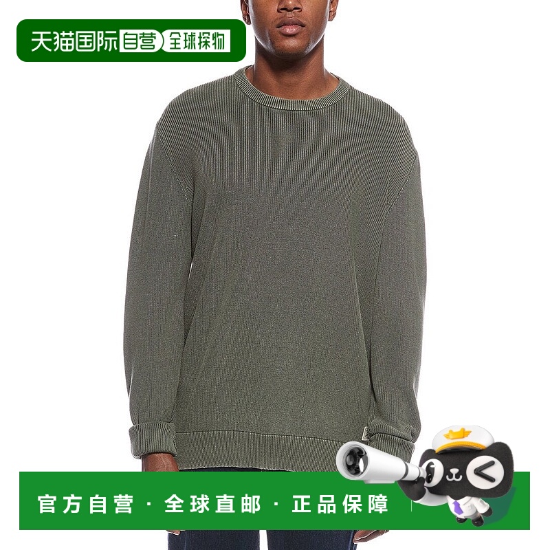 自营WEATHERPROOF VINTAGE Vertical Weave Stonewash Crewneck S