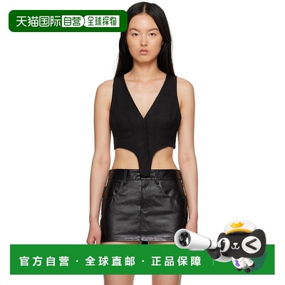 1h可退 香港直邮潮奢 miista 女士 黑色 Thelma 背心 ML0572吊带