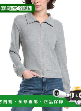 自营Red Haute Zip Sweater - grey 美国奥莱直发