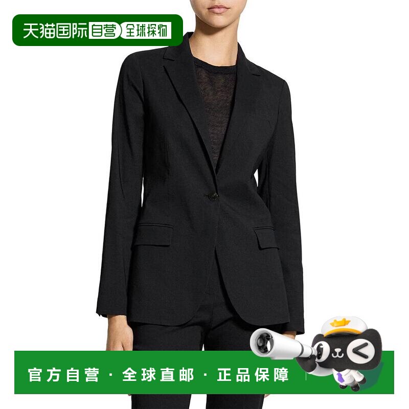 1h可退 【美国直邮】theory 女士 休闲西装外套亚麻图片