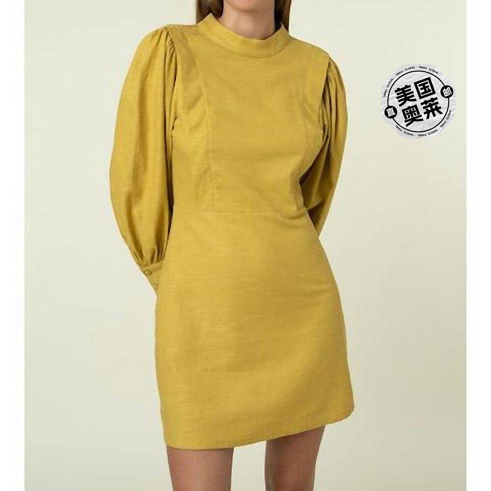 frnchfrancoise 芥末色早秋新款连衣裙 芥末色 【美国奥莱】直发