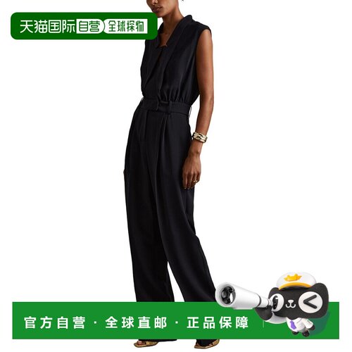 自营Reiss Sara Tux Detail Jumpsuit - navy 美国奥莱直发连体裤