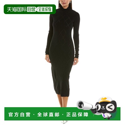 自营Proenza Schouler White Label Pointelle Sheath Dress - bl