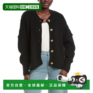 自营ANNA KAY Cashmere-Blend Cardigan - black 美国奥莱直发