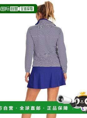 自营 duffield lane蓝色细条纹的Tory套头衫 美国奥莱直发