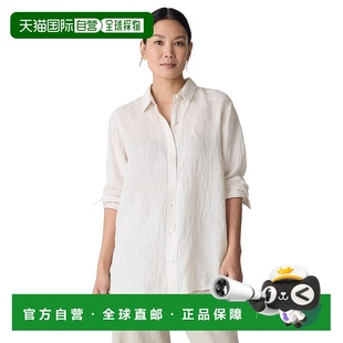 fisher eileen 女士 上装 1h可退 T恤长袖 美国直邮