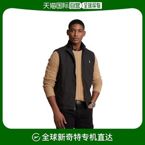 【美国直邮】Ralph Lauren拉夫劳伦男士外套黑色正面徽标logo印花