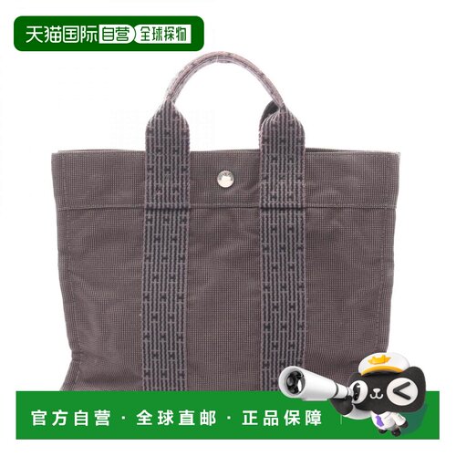 自营Hermes Nylon Canvas Canvas Handbag Tote Bag (Pre-Owned)