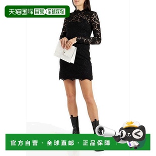 迷你包臀裙 女士连衣裙短裙蕾丝长袖 美国直邮Derek Lam