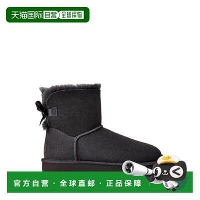 自营UGG Mini Bailey Bow II Obsidian  1016501-OBS Women's - b