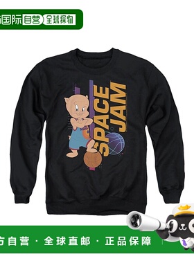 自营 gildan空中大灌篮 2 波基站立成人圆领运动衫 - 黑色 美国奥