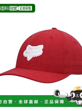 1h可退 【美国直邮】Fox 男士红色 Transposition 弹性帽子 时尚