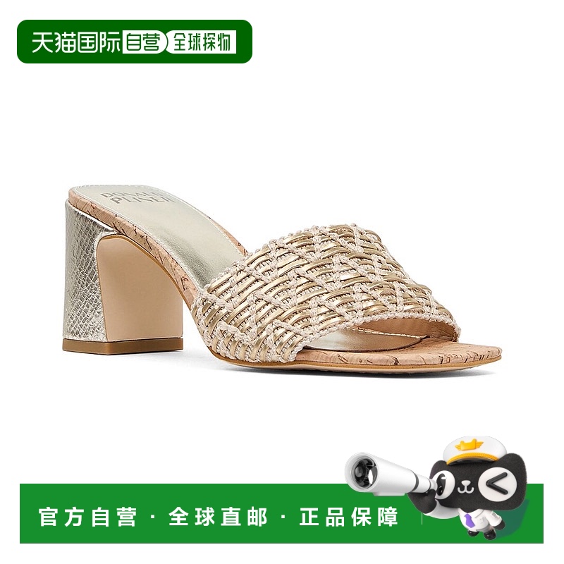自营 Donald Pliner Danila凉鞋-金色 美国奥莱直发新款