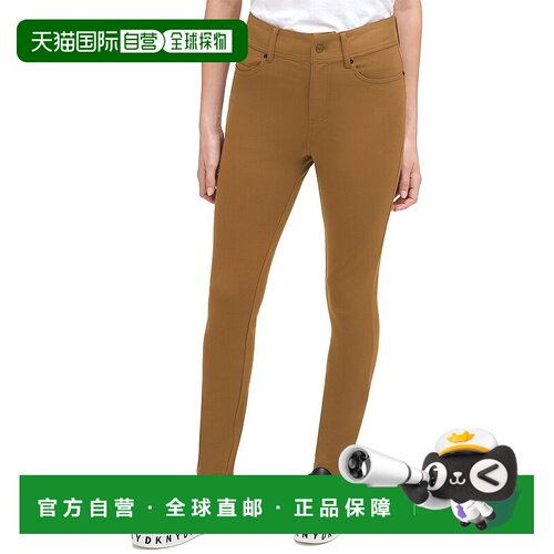 自营DKNY Foundation Career Pant - green 美国奥莱直发裤子