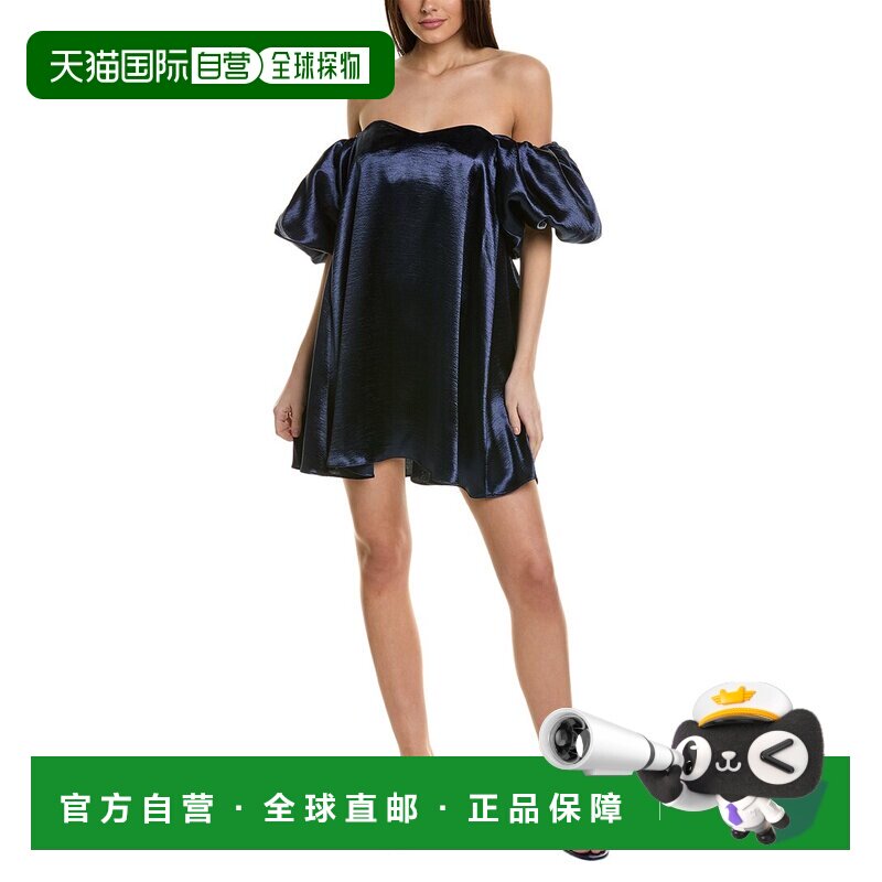 自营Caroline Constas Palmer 迷你连衣裙 - 蓝色 美国奥莱直发