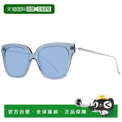 自营Scotch & Soda Acetate Women's Sunglasses - blue 美国奥莱
