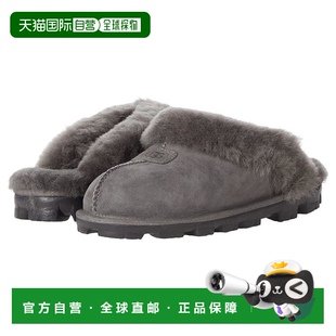 进口皮鞋 美国直邮UGG 女士拖鞋 休闲鞋 羊皮标志健身舒适 时尚