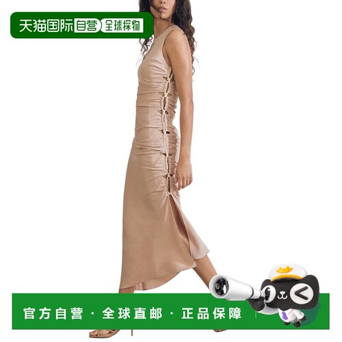 自营Reiss Brooke Maxi镂空连衣裙-中性 美国奥莱直发