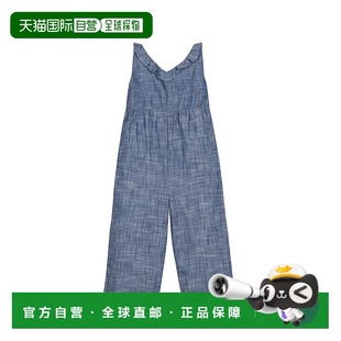 Ruffle Bow Shoulder 自营Hope blue Henry Jumpsuit 美国奥