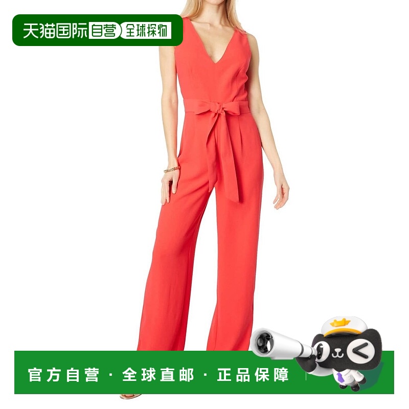 自营 lilly pulitzer宝石红Jannah连体衣-宝石红 美国奥莱直发