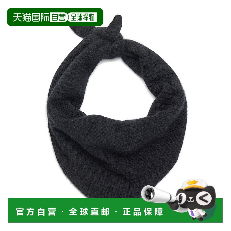 自营J.McLaughlin Glenda Cashmere Scarf - black 美国奥莱直发