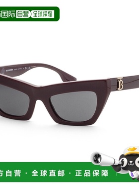 自营 Burberry 女士 51 毫米红色太阳镜 BE4405-397987-51 - 波尔