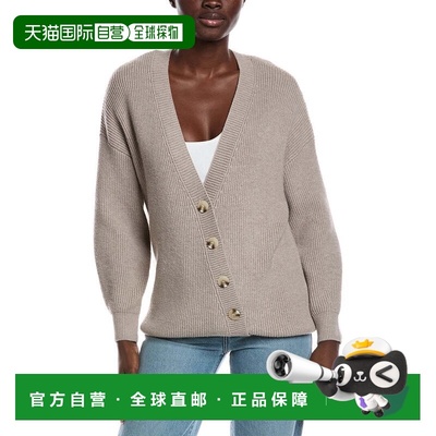 自营525 America Evelyn Asymmetrical Luxe Oversized Cardigan