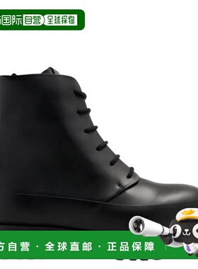 自营salvatore ferragamoFerragamo Fede Leather Combat Boots -