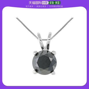 美国直邮Vir 项链纯银天然宝石吊坠钻石 通用 Jewels